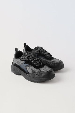 Кросівки Zara пх9774 чорні 2200000302816 фото