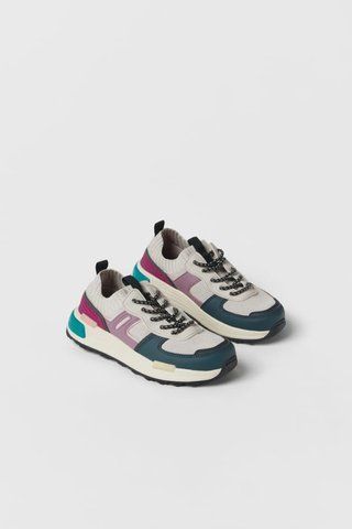 Кросівки Zara пд8475 різнокольорові 2200000246493 фото