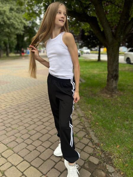 Спортивні брюки MariAnna д11322 чорні 2200000370570 фото