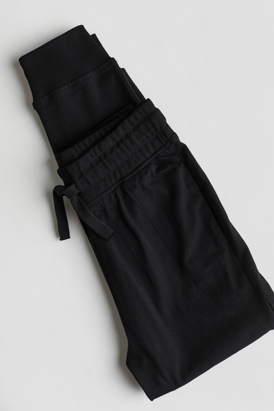 Спортивні брюки H&M пх10375 чорні 2200000328038 фото