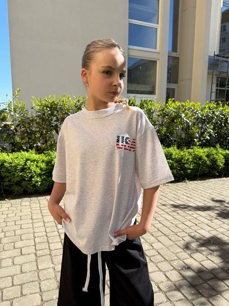 Футболка KristyStyle пд11937 сіра 2200000398253 фото