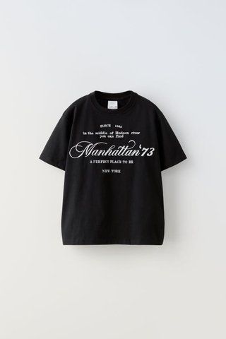 Футболка Zara пд9877 чорна 2200000307170 фото
