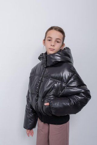 Куртка демізезон Cvetkov пд12203 чорна 2200000412140 фото