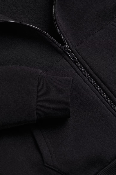 Толстовка H&M пх10381 чорна 2200000328182 фото