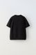 Футболка Zara пд9877 чорна 2200000307170 фото 3