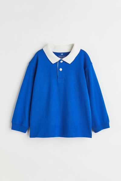 Поло H&M х8331 синє 2200000240354 фото