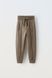 Спортивні брюки ZARA пх9938 коричневі 2200000309754 фото 1