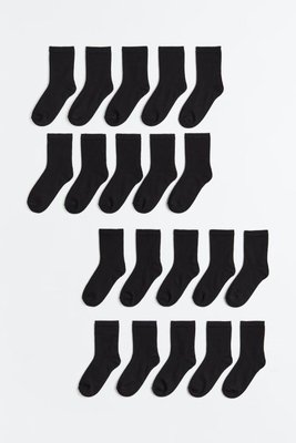 Шкарпетки 1пара H&M х8772 чорні 40-42 2200000259875 фото