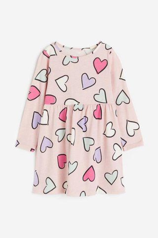 Трикотажна сукня H&M д9684 рожева 2200000299307 фото