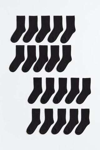 Шкарпетки 1пара H&M х8772 чорні 2200000259875 фото