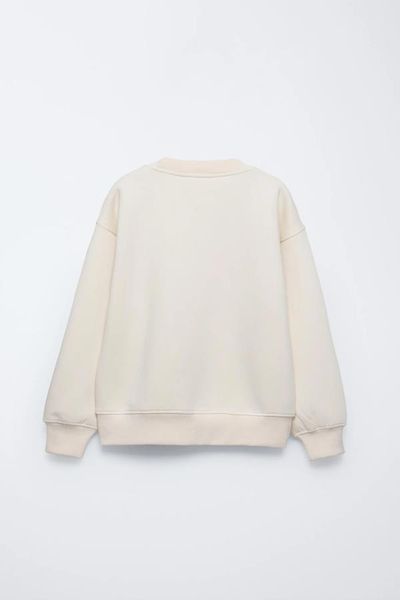 Світшот Zara пд11554 бежевий 2200000381552 фото