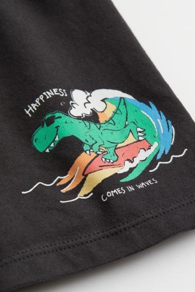 Шорти H&M х7992 чорні 2200000227102 фото