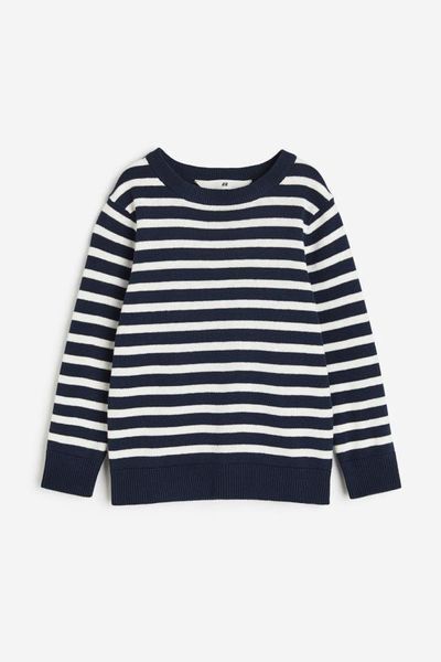 Светр H&M х10025 синій 2200000312310 фото
