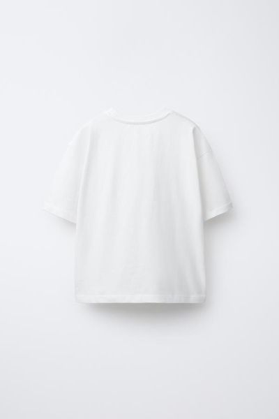 Футболка Zara пд11764 біла 2200000389657 фото